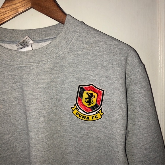 Preppy Puma FC Soccer Sweatshirt - Picture 2 of 3